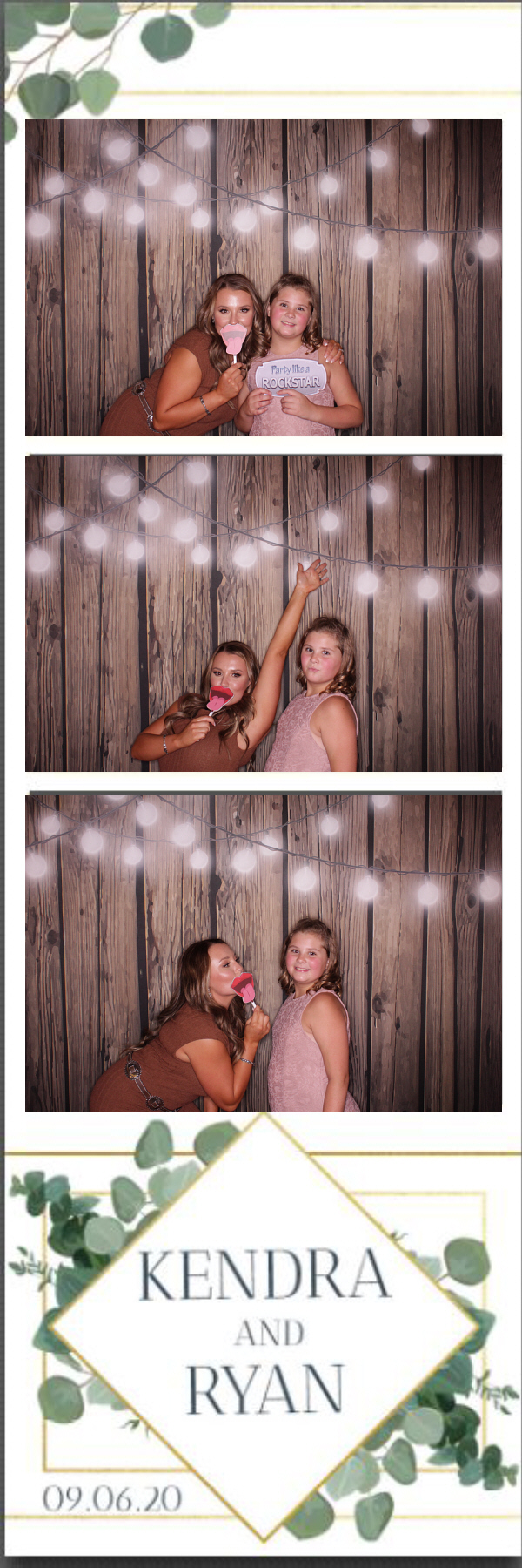 Kendra & Ryan | View more photos from the event at gallery.photoboothbillings.com/u/PhotoBoothBillings/Kendra-Ryan